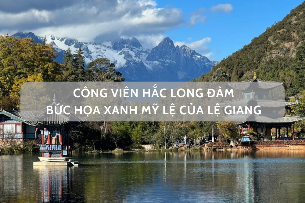 Hắc Long Đàm – bức họa xanh mỹ lệ của Lệ Giang