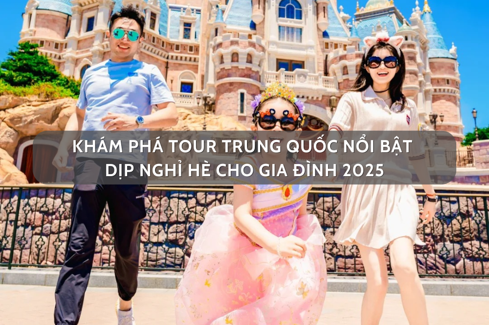 Khám phá tour Trung Quốc nổi bật dịp nghỉ hè cho gia đình 2025