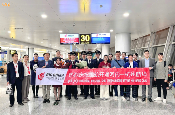 Otrip cùng Air China khai thac chuyến bay thẳng Hà Nội Hàng Châu2